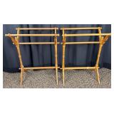 Jay Import Co. Wooden Blanket Stands