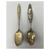 Sterling Souvenir Spoons, Baton Rouge & Jackson