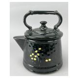 MGC USA Black Ceramic Teapot