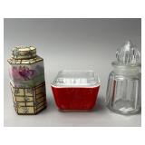 Hand-Painted Nippon Porcelain Jar