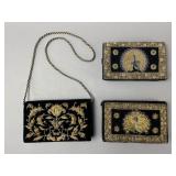 SUDHA Embroidered Velvet Bags