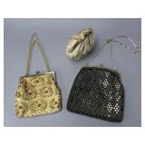La Regale Evening Bags with Chain Straps