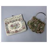 G.H.I. Floral Embroidered and Beaded Handbags