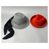 Preston & York Felt Hat Pair
