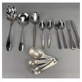 Stainless Steel Flatware Set w/ Measuring Spoons
