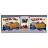 National Biscuit Co. Shredded Wheat Containers