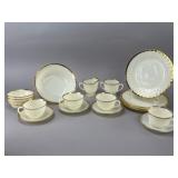 Anchor Hocking Fire-King Ceramic Dinnerware Set