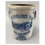 Rockdale Union Stoneware Crock
