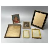 Assorted Picture Frames with Photographs