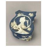 Wedgwood Blue Jasperware Box, 1944