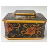 Decorative Octagonal Lidded Box