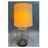 Mid-Century Modern Glass Table Lamp