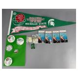 Michigan State Rose Bowl Memorabilia Lot