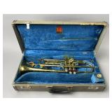 C.G. Conn Brass Trumpet with Case
