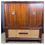Metal Framed Glass Shelves, Later Example