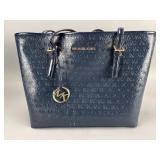 Michael Kors Navy MD Carryall Tote
