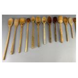 Set of Wooden Cooking Spoons