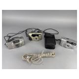 Canon and Pentax Film Cameras with Case