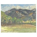 Gustave Hildebrand (MICH,1897-1950) Oil Painting