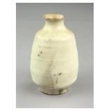 Japanese Kohiki Tokkuri Pottery Sake Bottle
