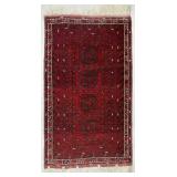 Turkoman Bokhara Hand-Knotted Rug 5
