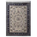 Indo-Persian Nain Style Wool Rug 12