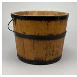 Antique Wood Glucose & Syrup Bucket