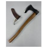 Hand Forged Viking Style Bearded Axe