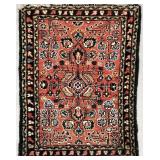 Persian Lilihan Hand-Knotted 1940s Rug 2