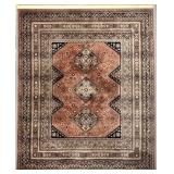 Persian Abadeh Style Belgian Wool Rug 9
