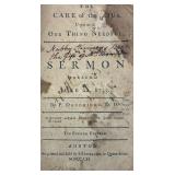 1761 Colonial America Sermon Pamphlet
