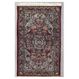 Indo-Persian Isfahan Hand-Knotted Rug 6