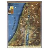 Anna van Zeijst (NL 1906-1988) 1930s Palestine Map
