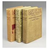 3 Zane Grey (AM. 1872-1939) Buffalo Bill Books