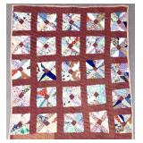 American Patchwork Quilt 1940s/1950s