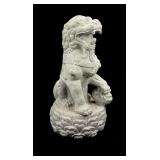 Jaru Cast Plaster Chinese Guardian Shi Lion Statue