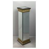 Hollywood Regency Style Mirrored & Gilt Plinth