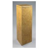 Brandt Milo Baughman Style Burlwood Pedestal