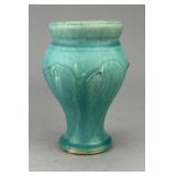 Pewabic Small Classic Vase with Green Glaze