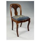 1830s American Empire Mahogany Side Chair