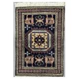 Persian Oushak Hand-Knotted Wool Rug 3