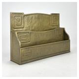 Tiffany Studios "Modeled" Bronze Desk Letter Rack