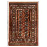 Pakistani Tekke Bokhara Wool Rug 6