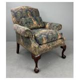 Thomasville Georgian Style Upholstered Arm Chair