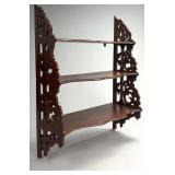 Victorian Style Wall Hanging Etagere Shelf