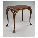 Broyhill Queen Anne Style Cherry Tea Table