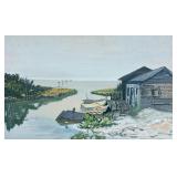 Paul Feldhaus (CALF, 1926ï¿½2005) Bayou Watercolor