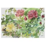 Sally Swiss (MICH, 1917-2009) Watercolor Painting