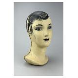1920s Flapper Style Mannequin Head Display
