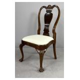 Karges Queen Anne Style Carved Side Chair